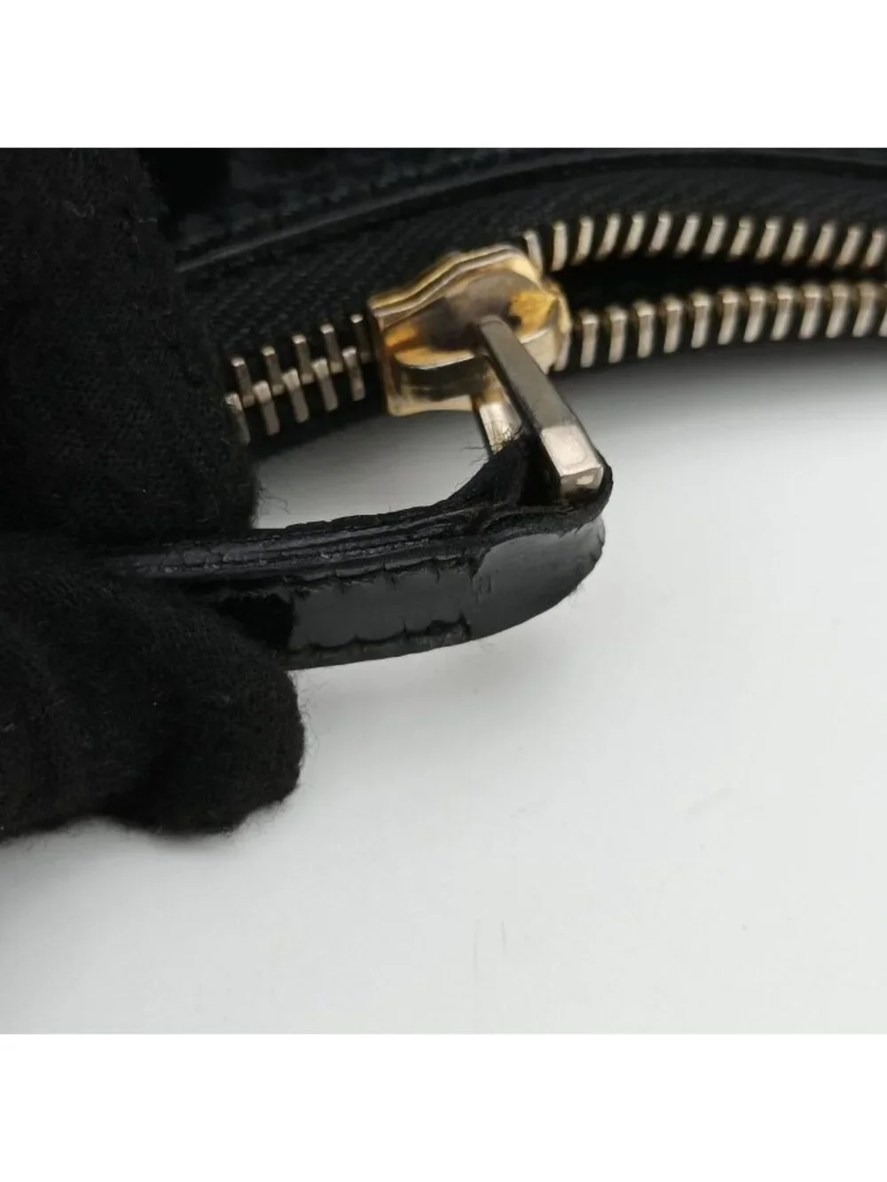 Gucci Abbey D Ring Hobo Black Patent